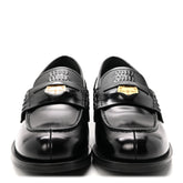 Spazzolato Penny Loafers 37 Black