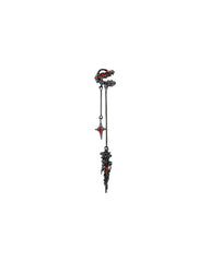 Shadow Flame Dragon Spike Drop Ear Cuff