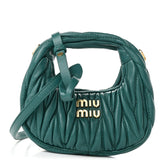 Nappa Matelasse Micro Wander Hobo Laguna