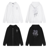 Chrome Hearts New Zip Up Hoodie -TQ02