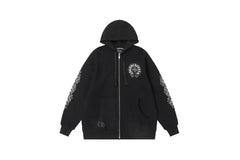 Chrome Hearts New Zip Up Hoodie 8515