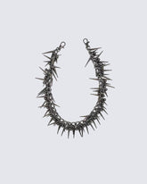 Punk Hip-Hop Spike Metal Chain