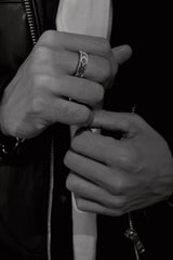 CHROME HEARTS DAGGER SPACER RING 6MM