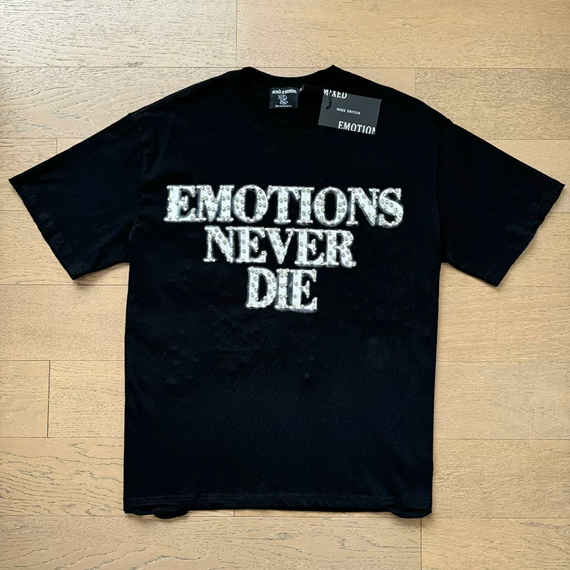 Mixed EMOTION Black Emotions Never Die Tee