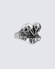 Skull Titanium Steel Ring