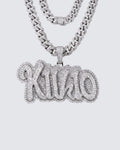 KIIKIO-Full Zirconia Alloy Cuban Link Necklace