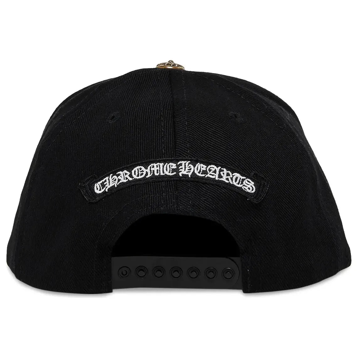 Chrome Hearts Horseshoe Denim Baseball Hat Black