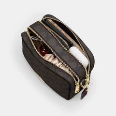Coach Outlet Mini Carey Crossbody Bag In Signature Canvas