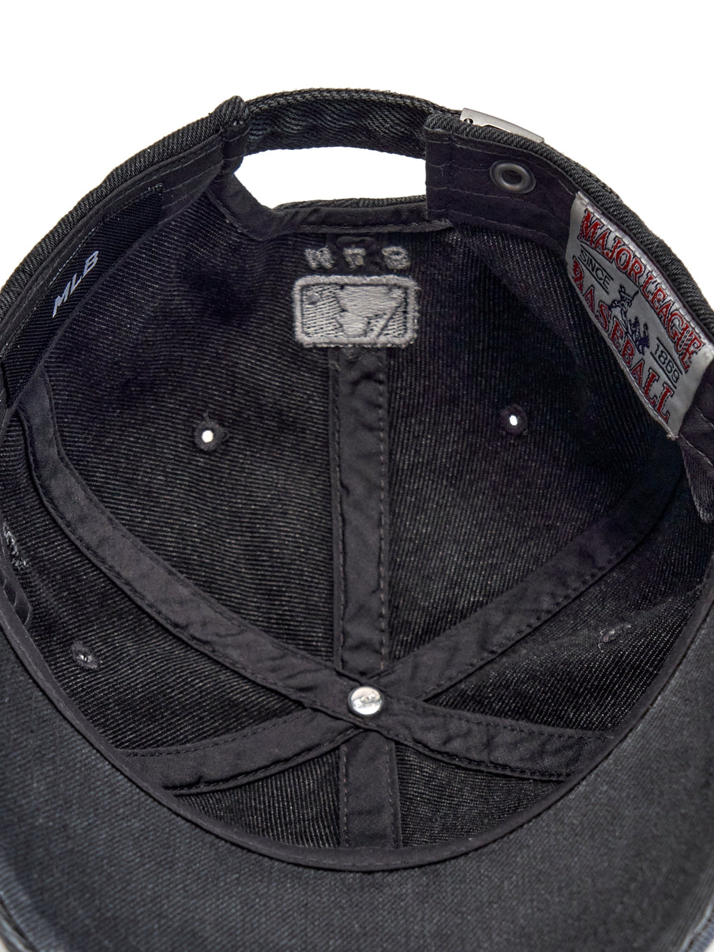 Vintage Destroyed Denim Unstructured Ballcap