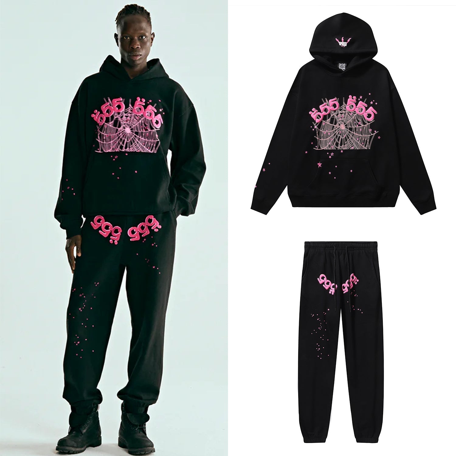 Sp5der Hoodie Suit