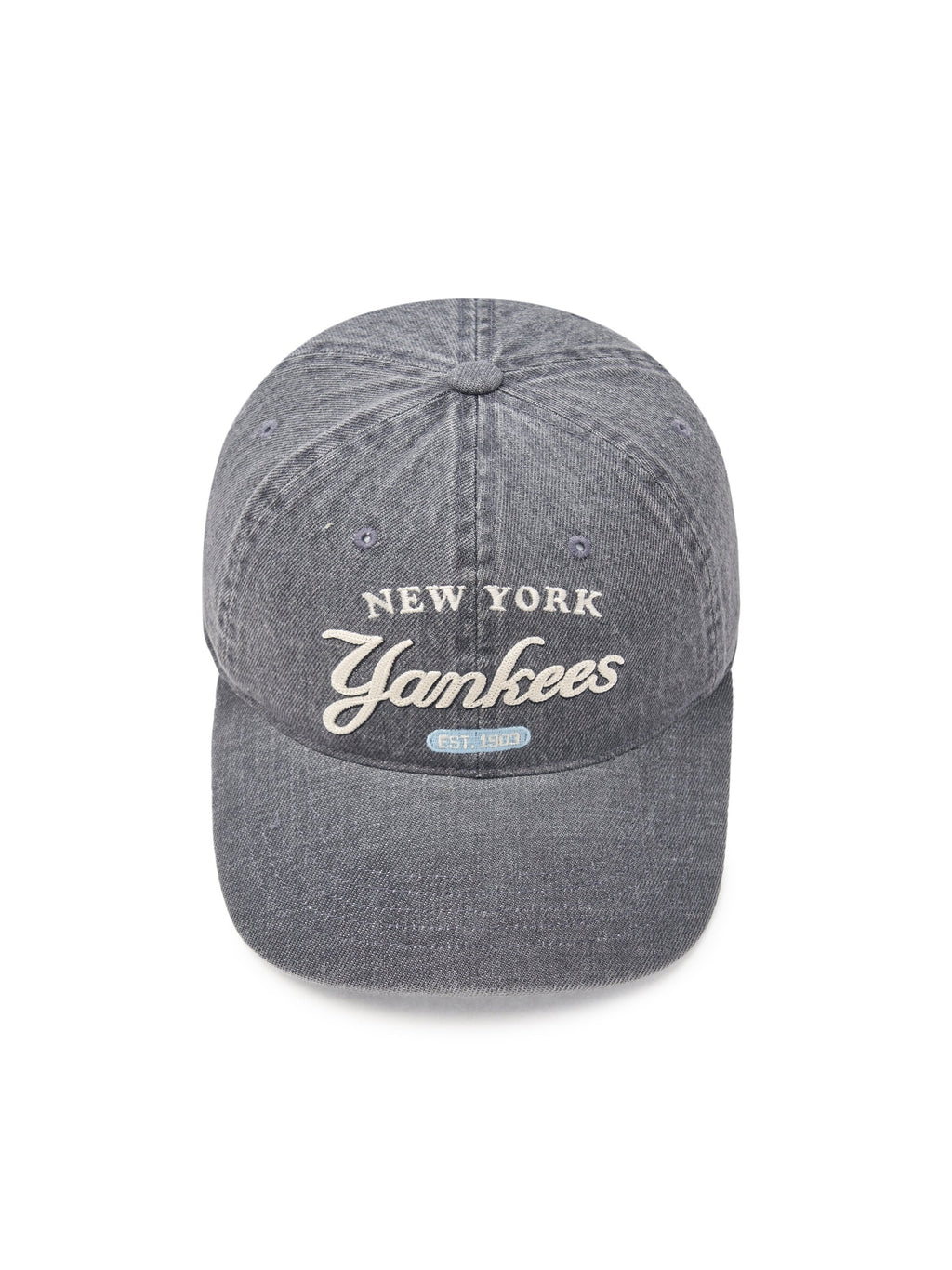 Color Denim Unstructured Ball Cap