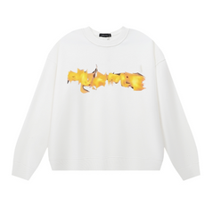 Purple Men's Long-Sleeve T-shirt Sweatshirt 1135