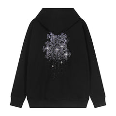 Chrome Hearts New Zip Up Hoodie -TQ02