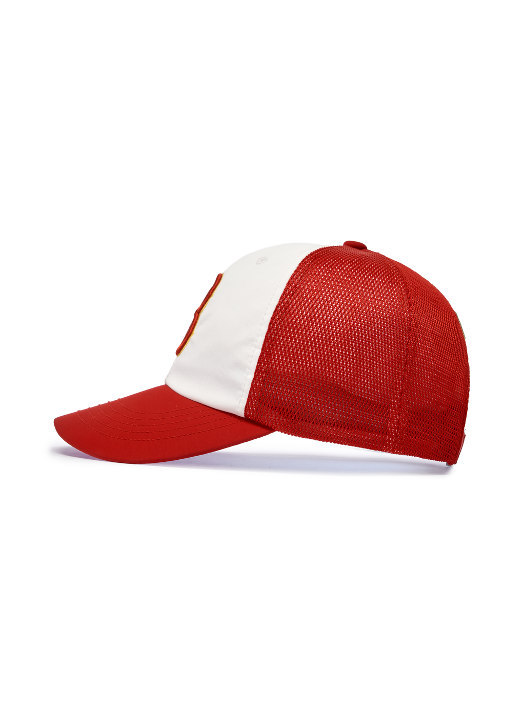 Sportive Color Block Mesh Cap