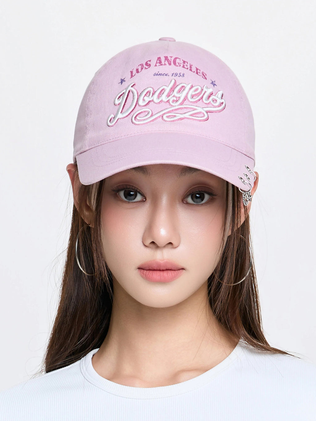 Vintage Cursive Jewelry Unstructured Ballcap