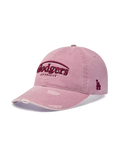 Vintage Demage Curve Logo Unstructured Ballcap