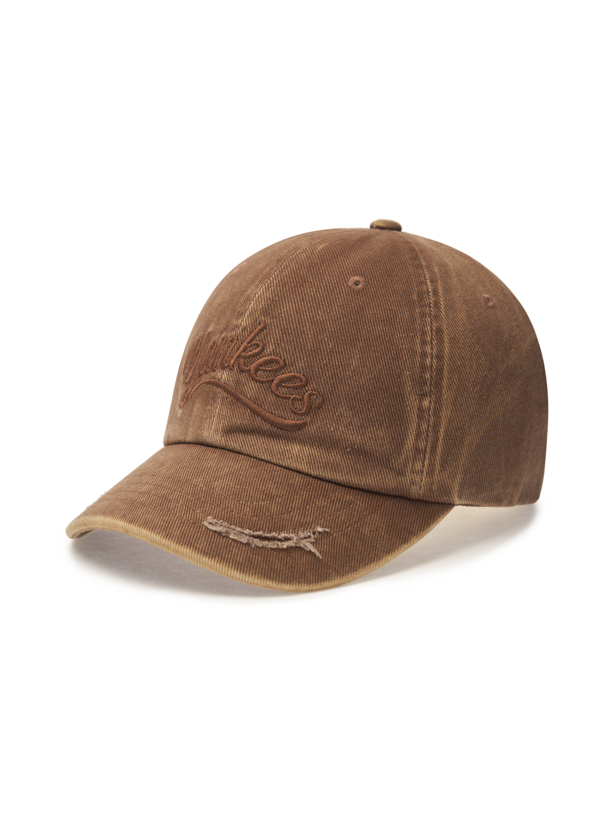 Varsity Vintage Cursive Tone-on-tone Unstructured Ball Cap