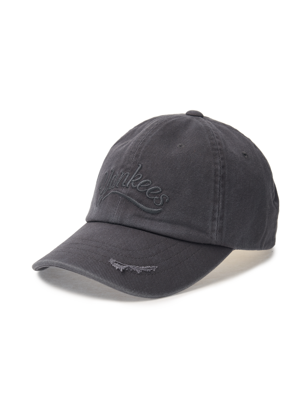 Varsity Vintage Cursive Tone-on-tone Unstructured Ball Cap