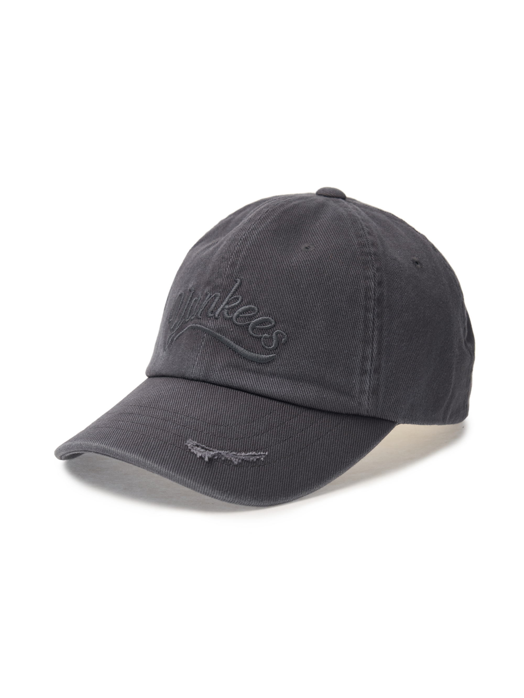 Varsity Vintage Cursive Tone-on-tone Unstructured Ball Cap