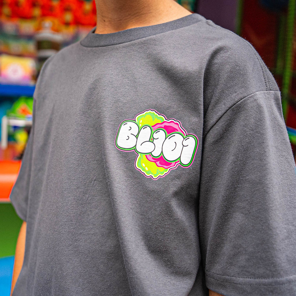 Cotton Candy Youth Tee - Sour Apple
