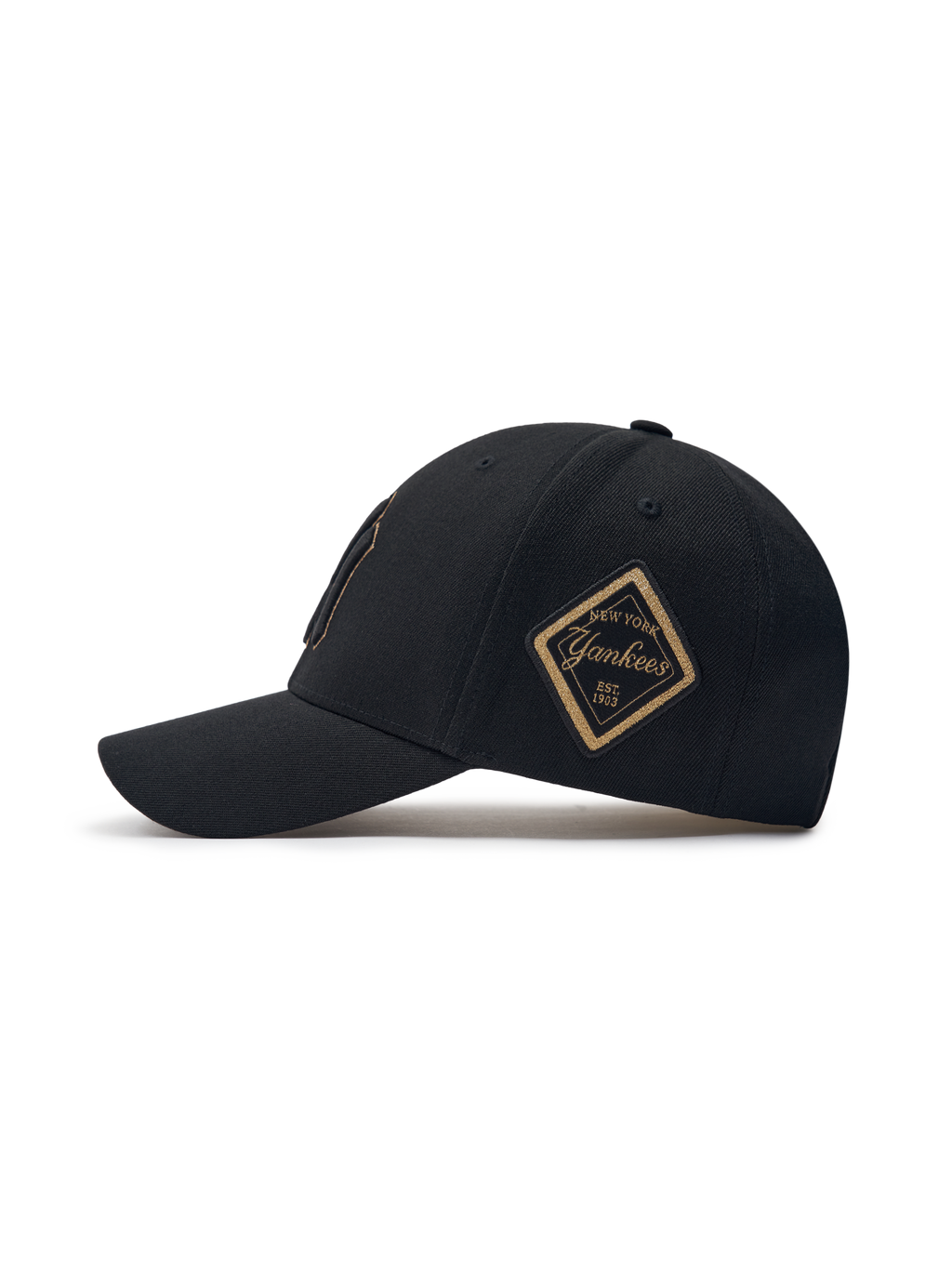 Diamond Stamp Structured Ball Cap