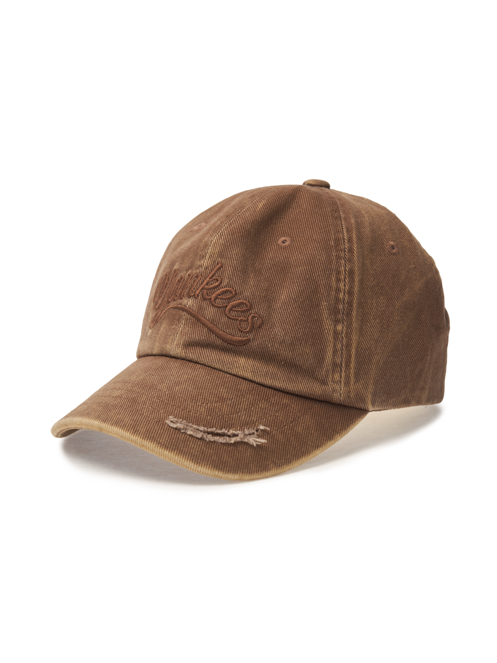 Varsity Vintage Cursive Tone-on-tone Unstructured Ball Cap