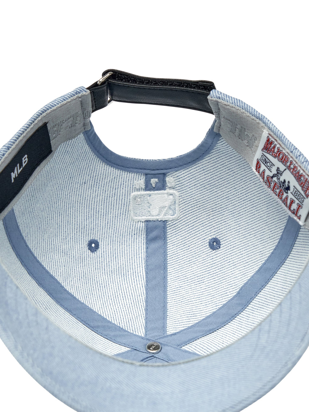 Vintage Denim Curve Logo Unstructured Ballcap