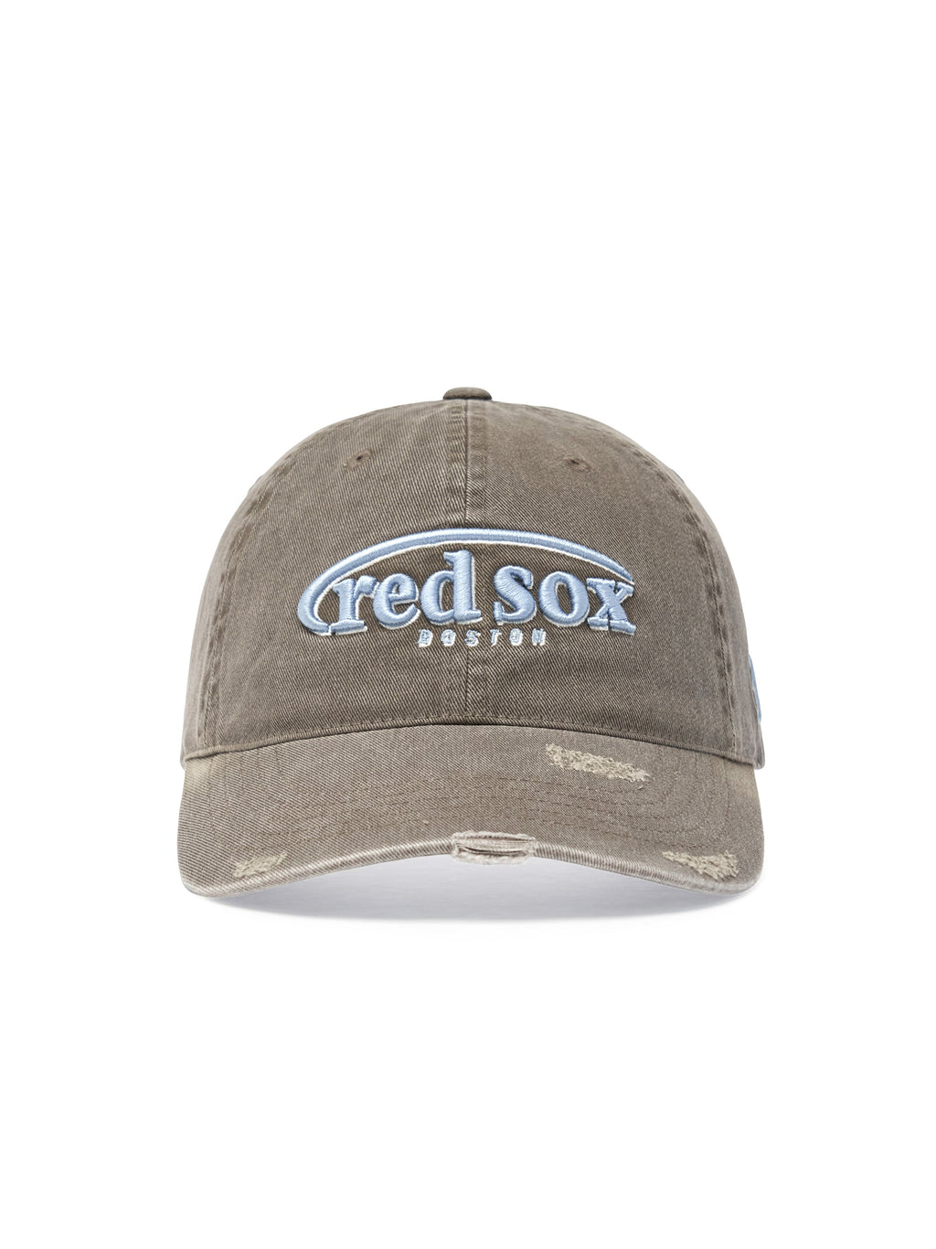 Vintage Damage Curve Logo Unstructured Ballcap