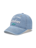 Color Denim Unstructured Ball Cap