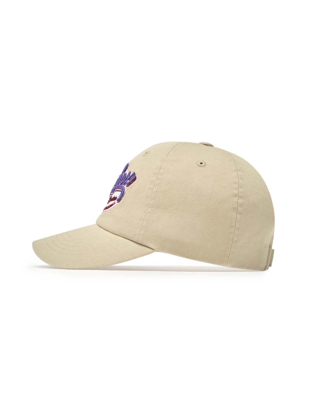Street Oval Cursive Unstructured Ballcap