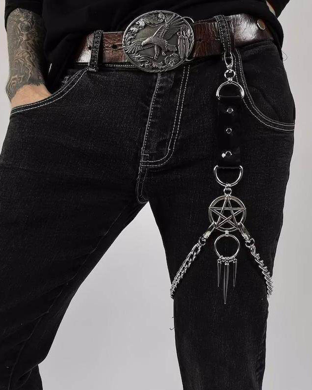 RockHip-Hop Waist Chain Accessory