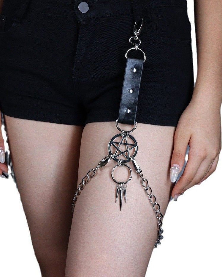 RockHip-Hop Waist Chain Accessory