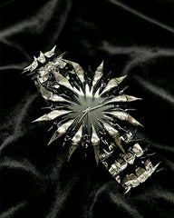 Alien Dark Knight Dragon Scale Spiked Watch