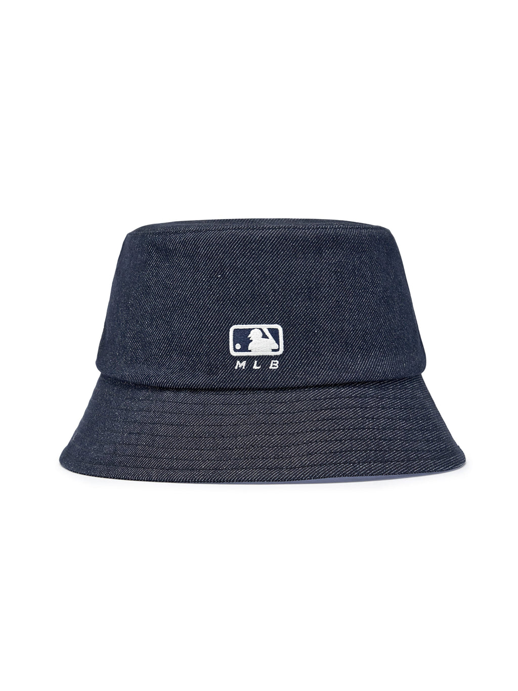 Vintage Denim Curve Logo Bucket Hat