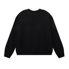 Purple Men's Long-Sleeve T-shirt Sweatshirt 1128