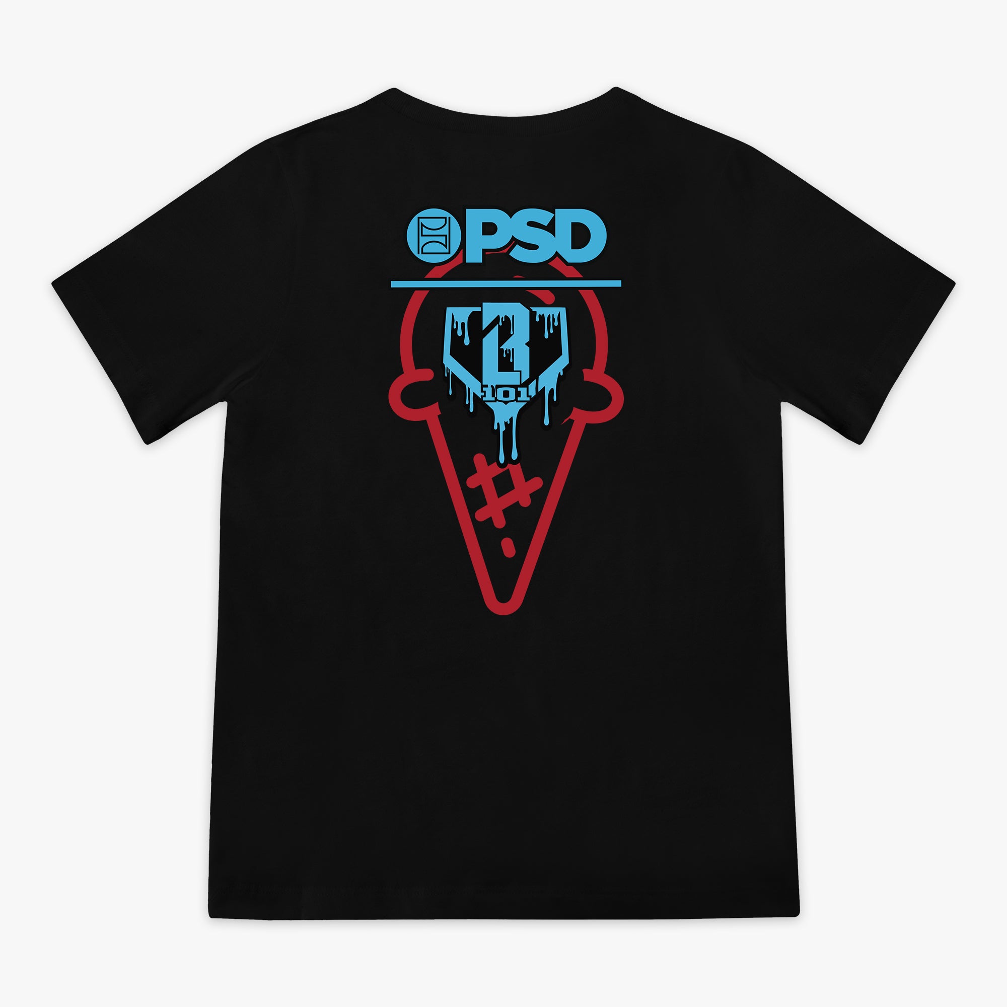 BL 101 X PSD Scoops Youth Tee - Black