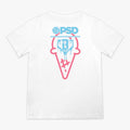 BL 101 X PSD Scoops Youth Tee - White