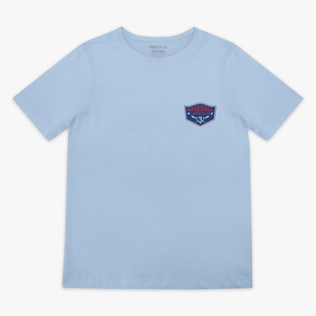 Baseball Champions Youth Tee - Blue