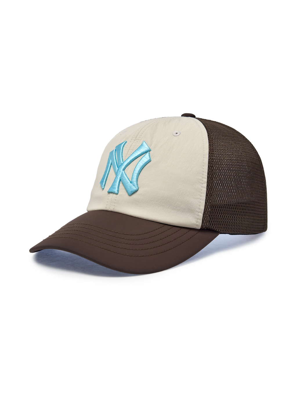 Sportive Color Block Mesh Cap