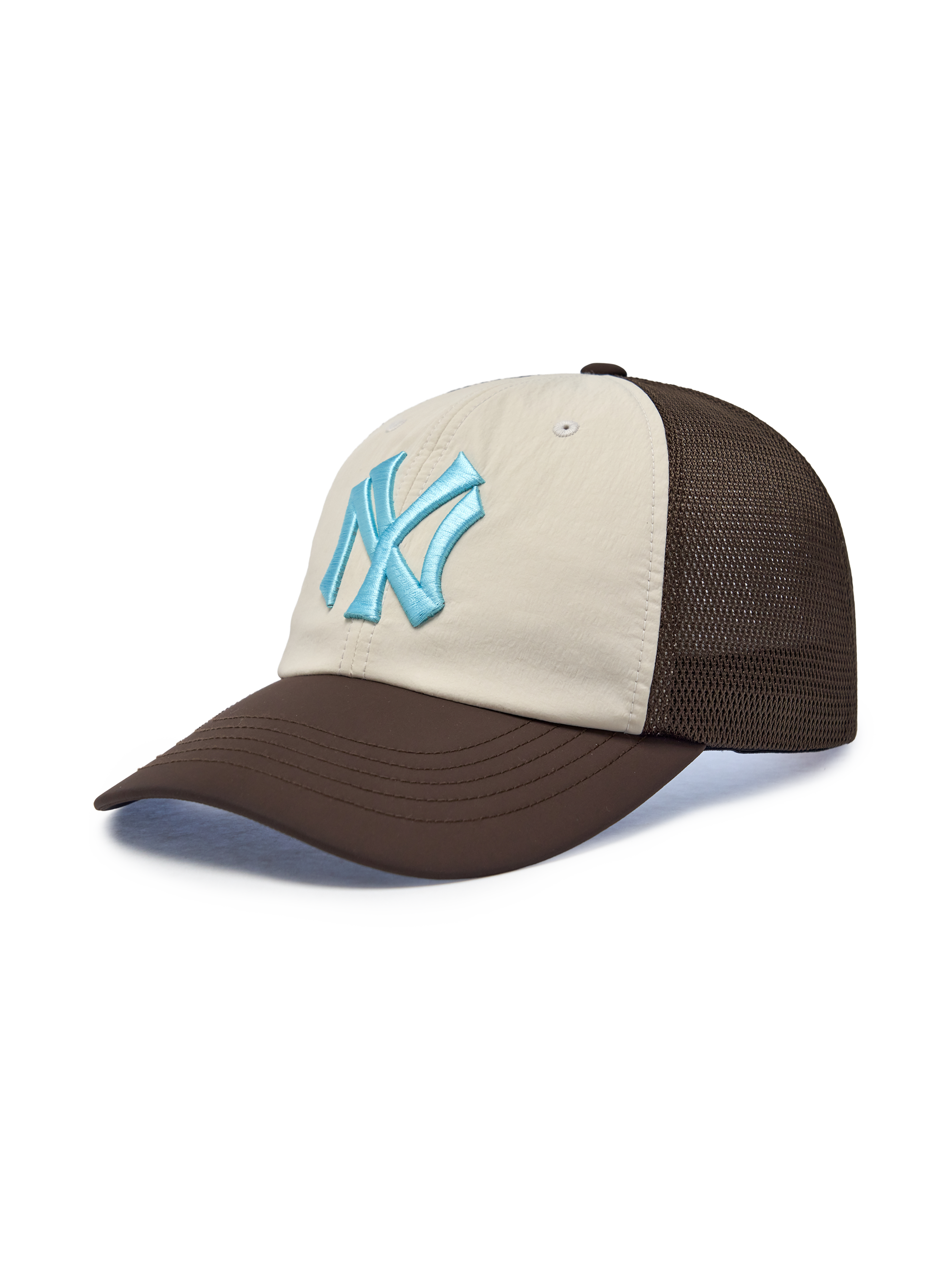 Sportive Color Block Mesh Cap