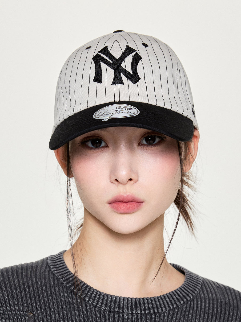 SIGNATURE STRIPE UNSTRUCTURED BALL CAP