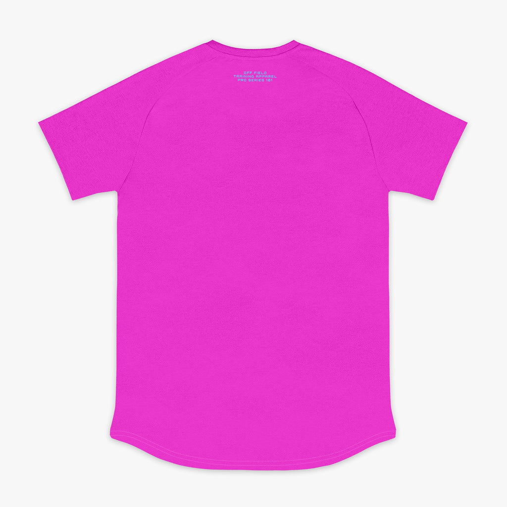 Diamond Tech Youth Tee - Cotton Candy Pink