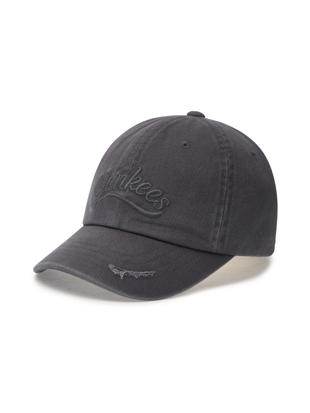 Varsity Vintage Cursive Tone-on-tone Unstructured Ball Cap