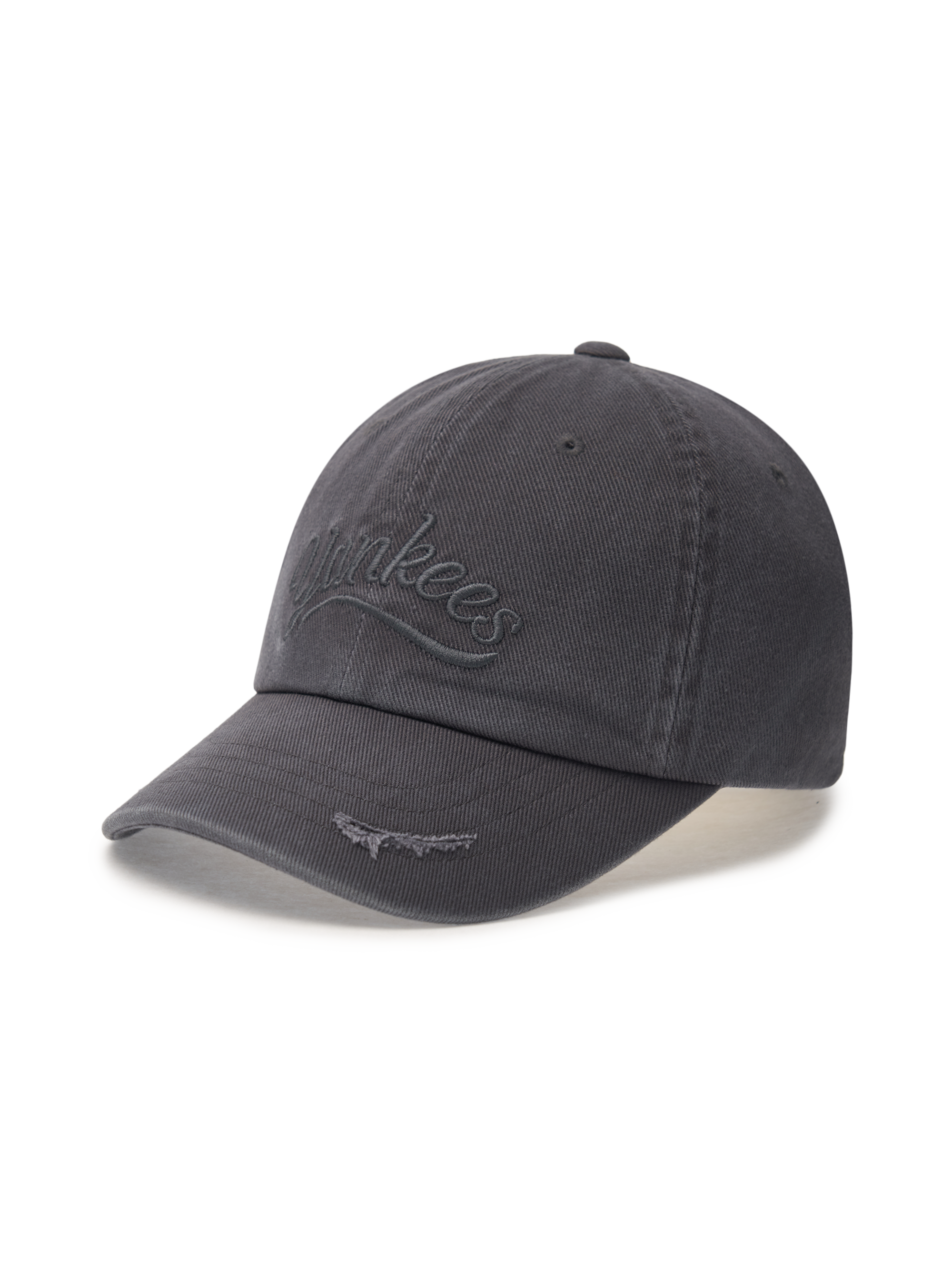 Varsity Vintage Cursive Tone-on-tone Unstructured Ball Cap