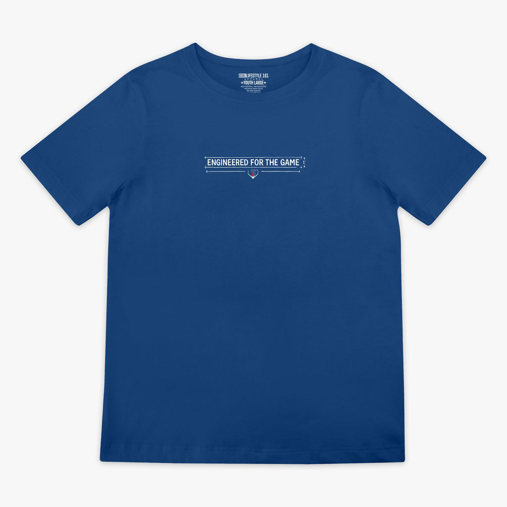 Engineered For The Game Youth Tee - Blue