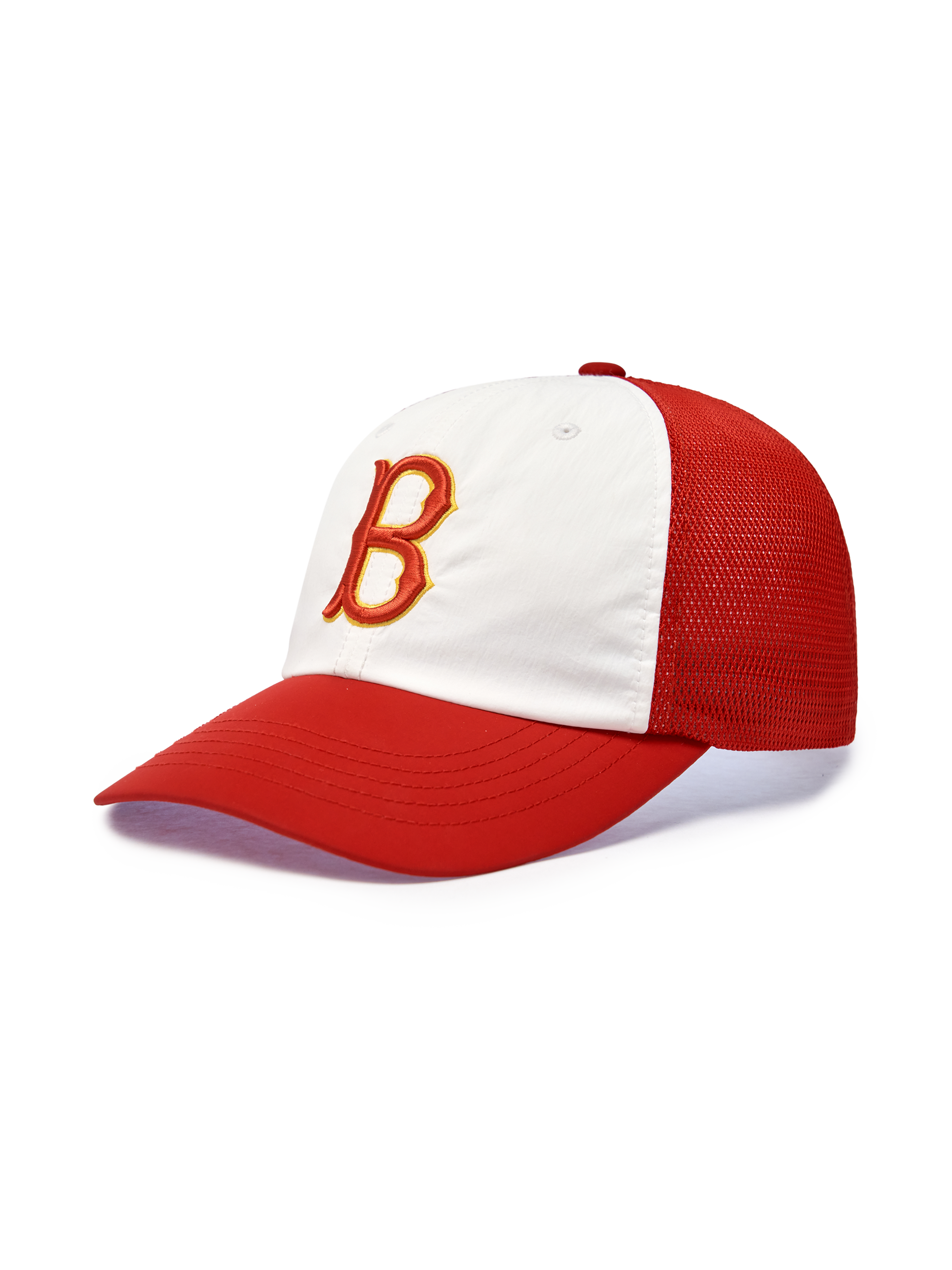 Sportive Color Block Mesh Cap
