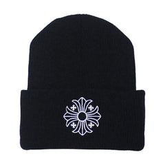 Chrome Hearts Plus Cross Beanie Black