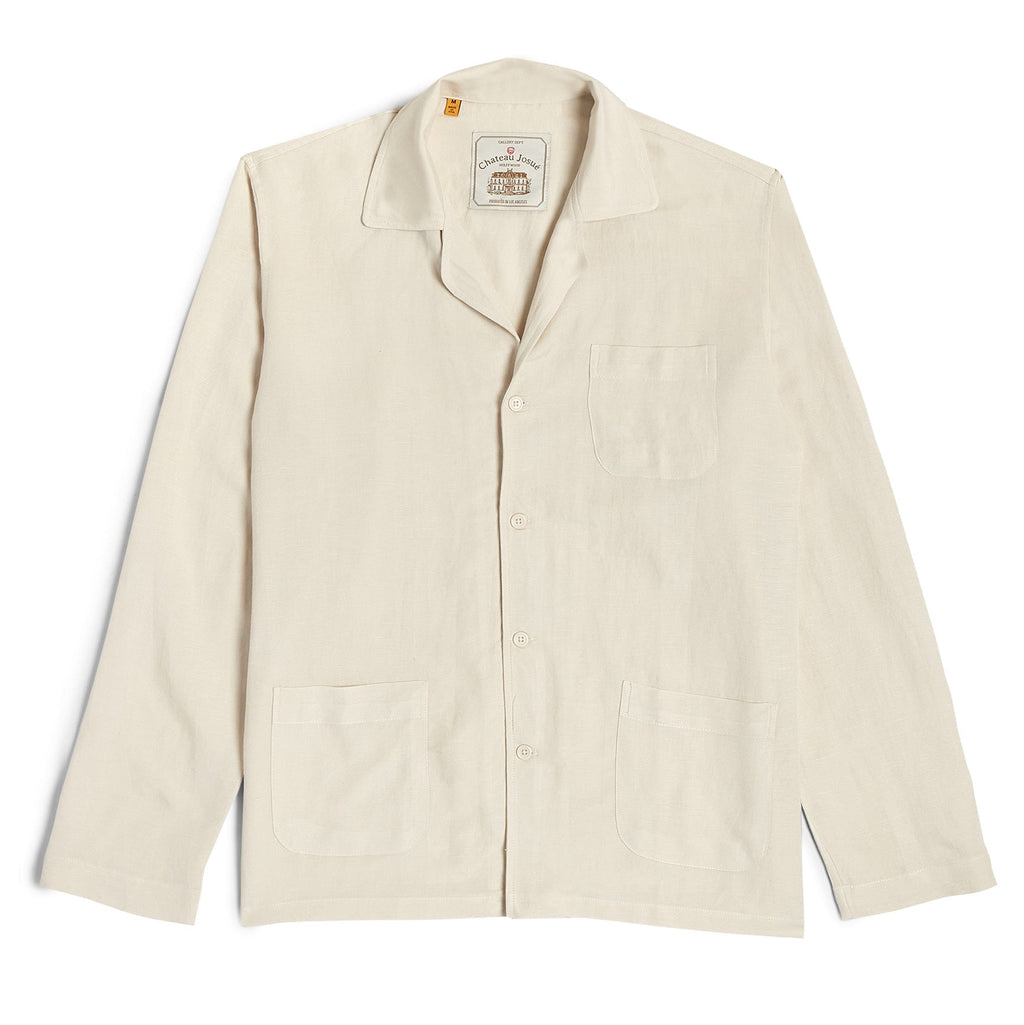 CHATEAU JOSUÉ LINEN PAJAMA TOP