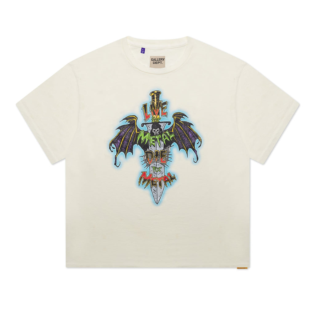 LIVE FOR METAL TEE