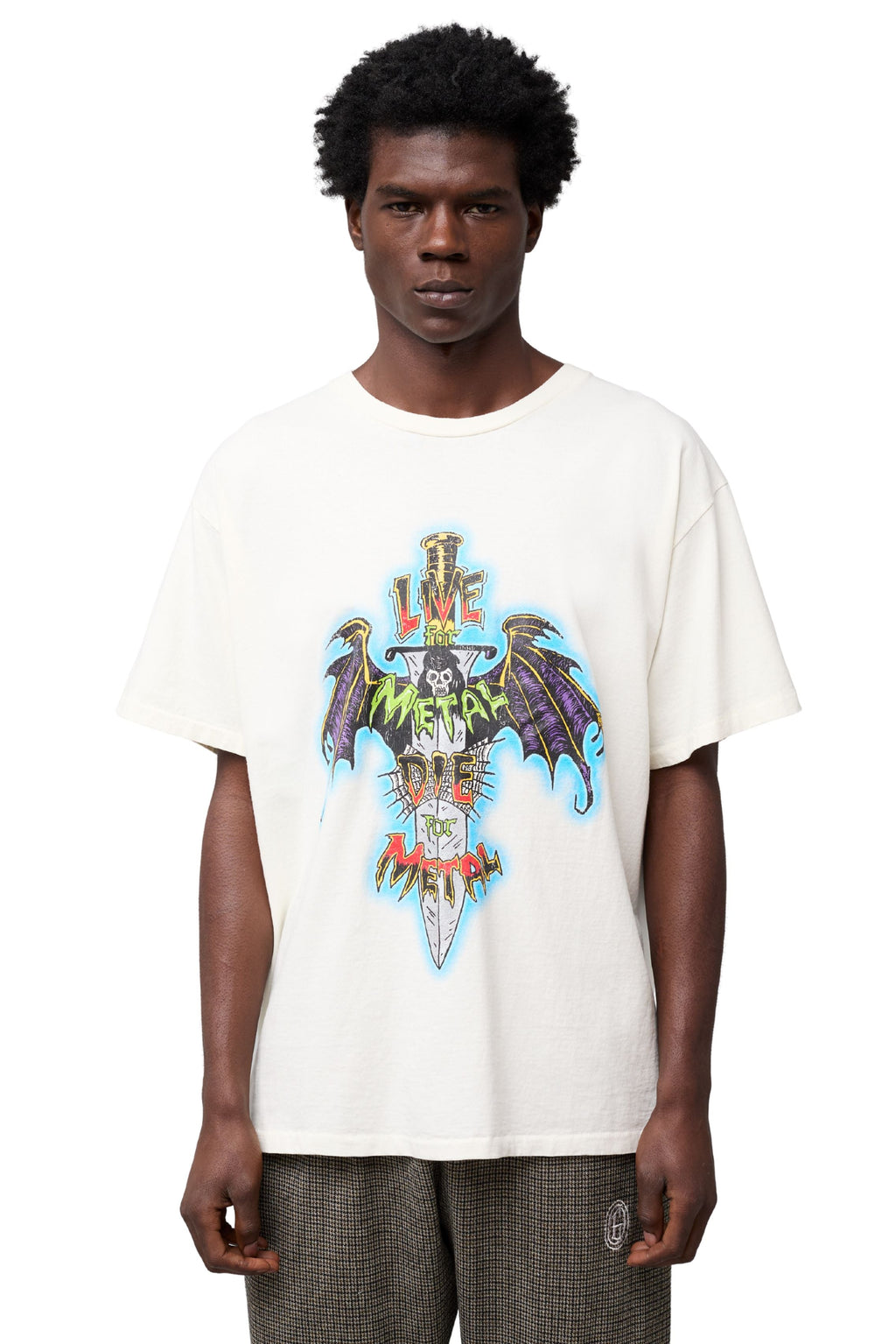 LIVE FOR METAL TEE
